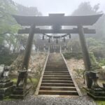 雨の玉置神社参拝で神秘的な出会い